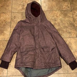 Womens purple Bitter Chill Wool Loft Woolrich XXL